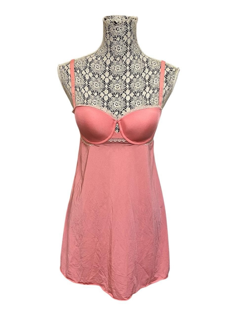 IZOD Pink Lingerie Slip Dress